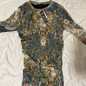 Top shop ruched dress